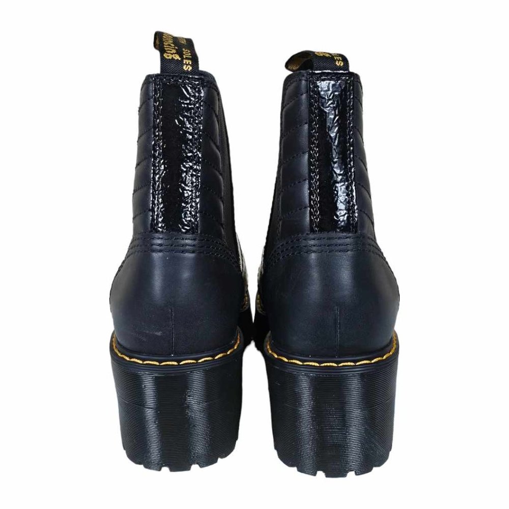 NEW Dr. Martens Black Patent Leather Chelsea Boots Rozalie Size 7 - Picture 4 of 14